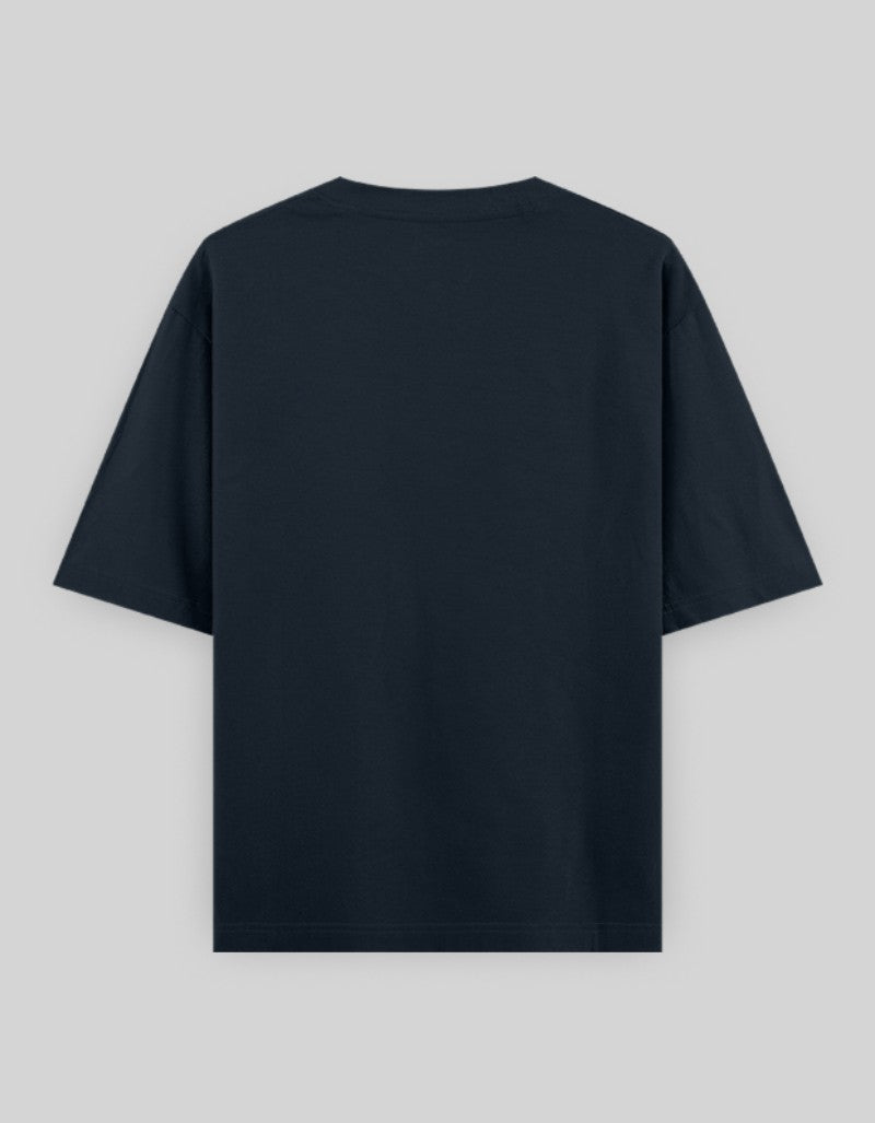 Black Spider Man oversized t-shirt with a relaxed fit for casual comfort