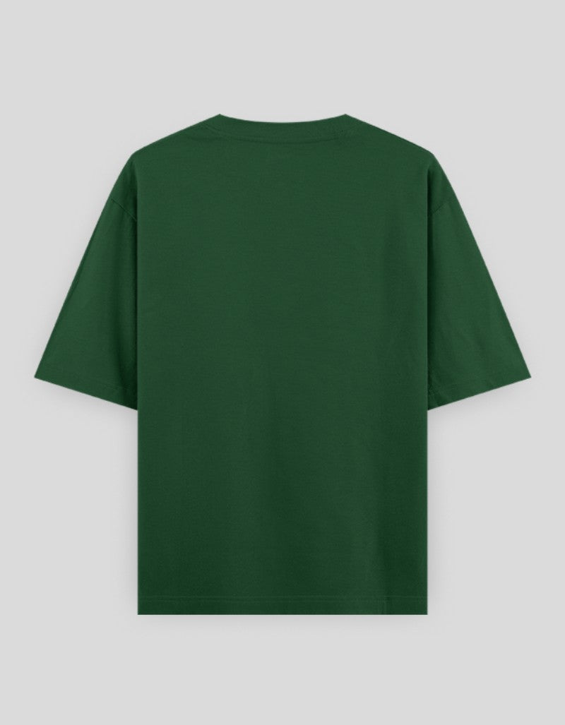 RIZZ UP Hello I'm Stressed t-shirt in green for relaxed casual wear